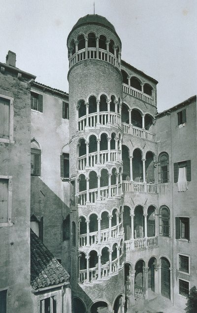 View of Palazzo Contarini del Bovolo by Italian Photographer